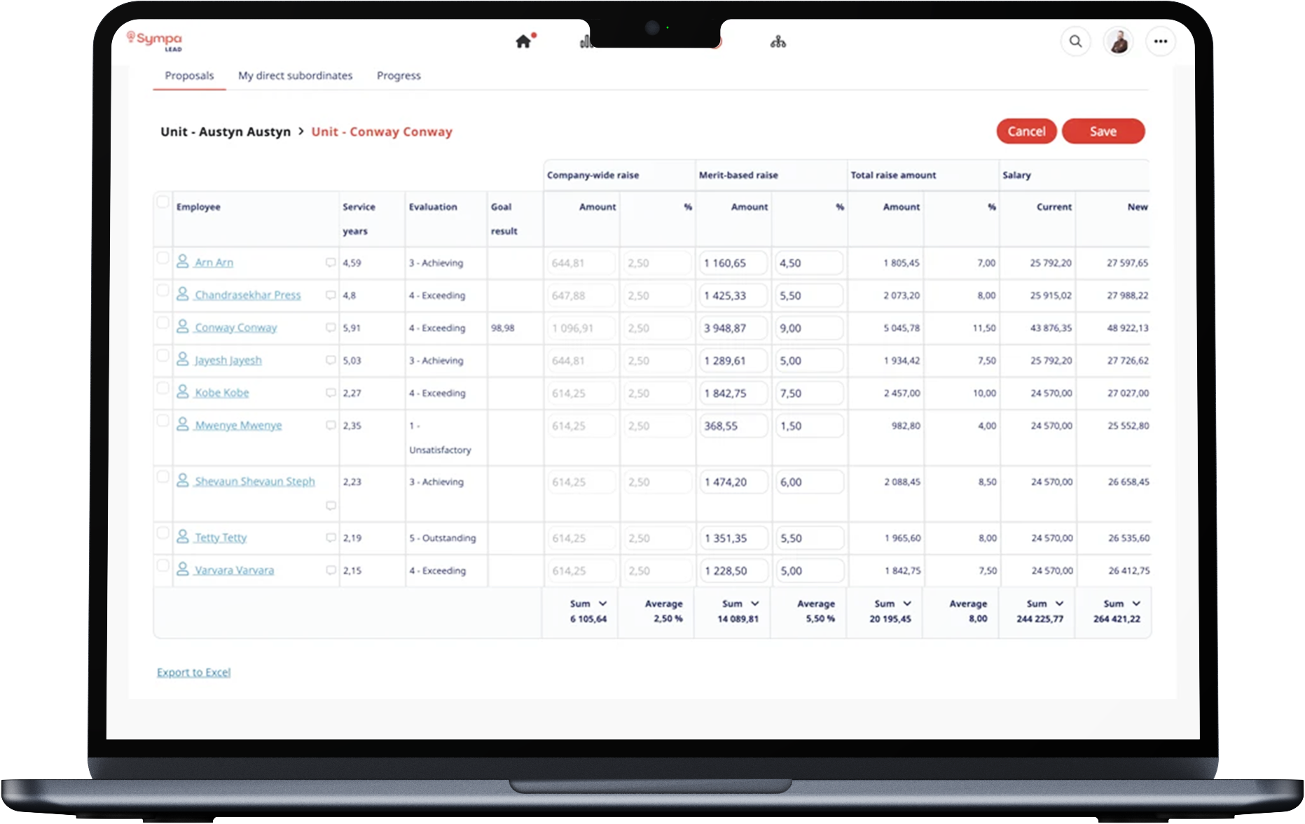Sympa-salary-review