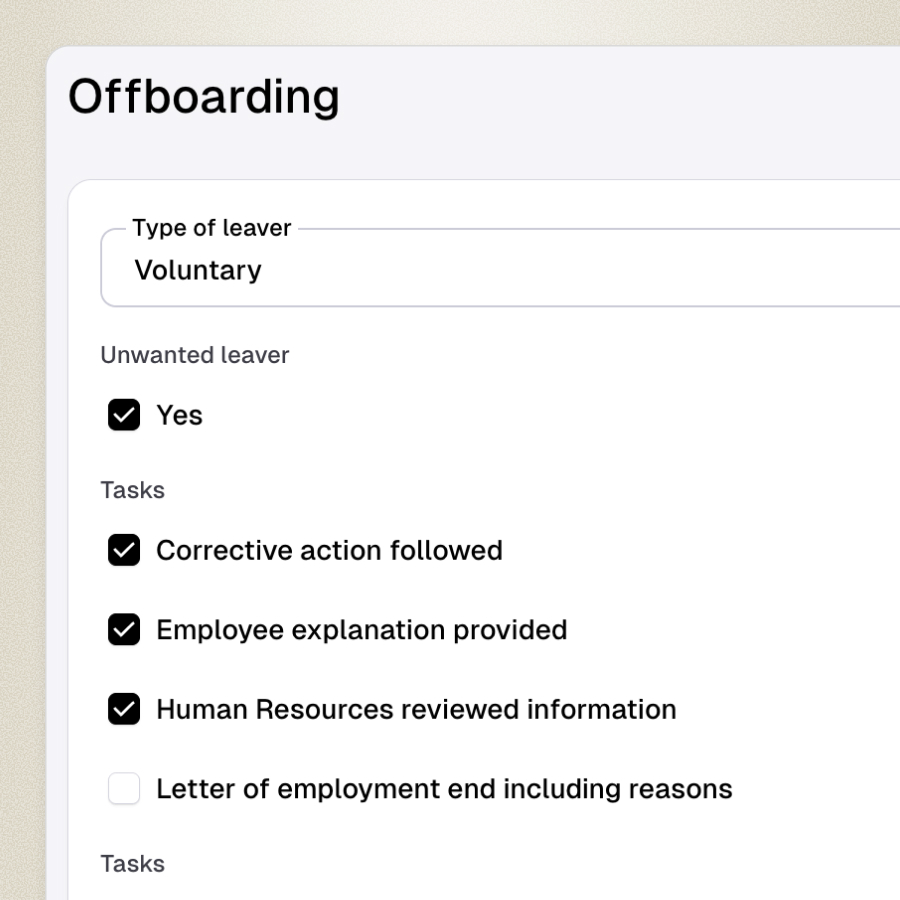 Offboarding