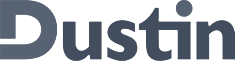 Dustin grey logo trimmed