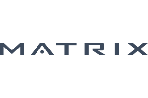Matrix logo grey
