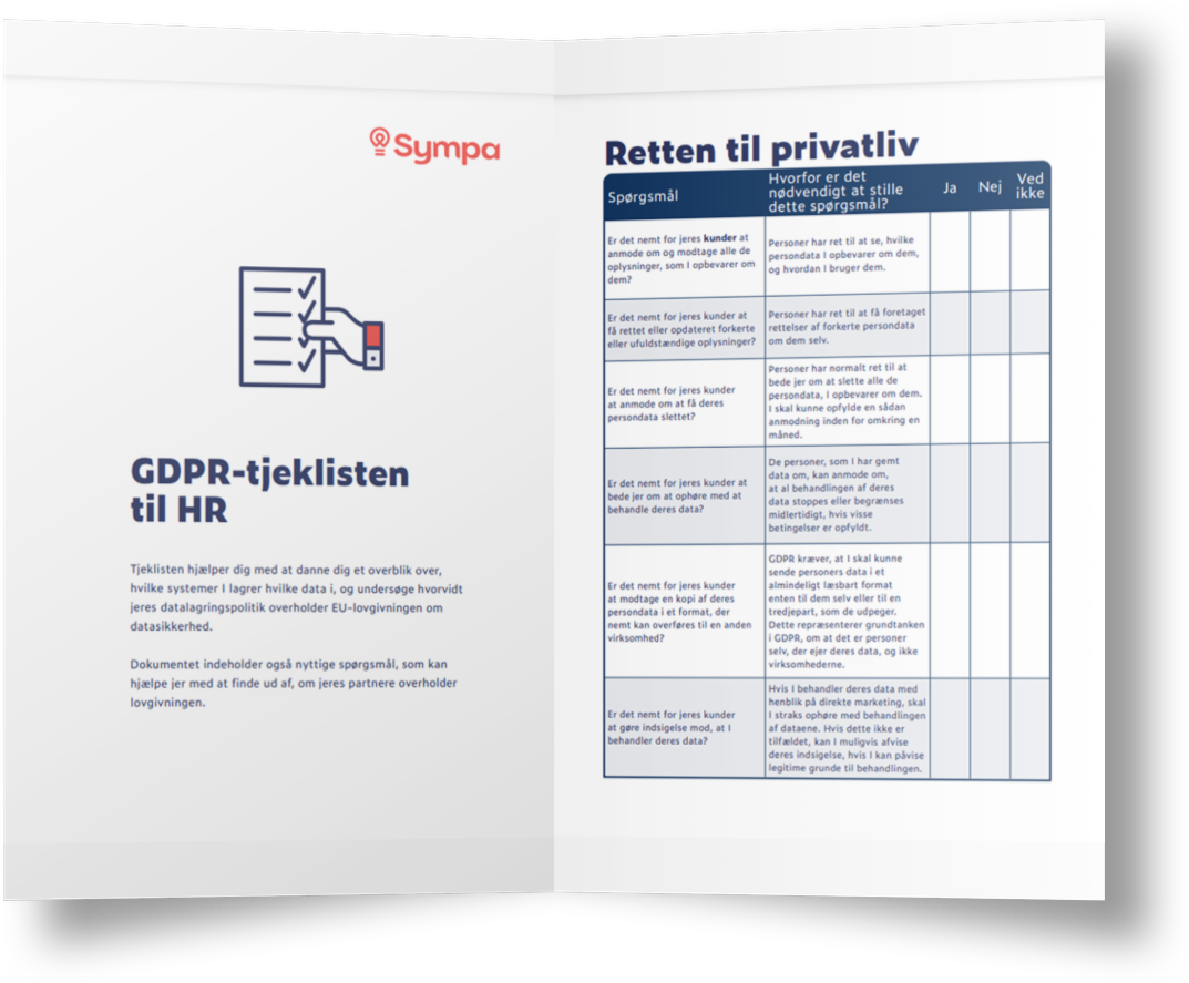 Mockup GDPR Checklist DA